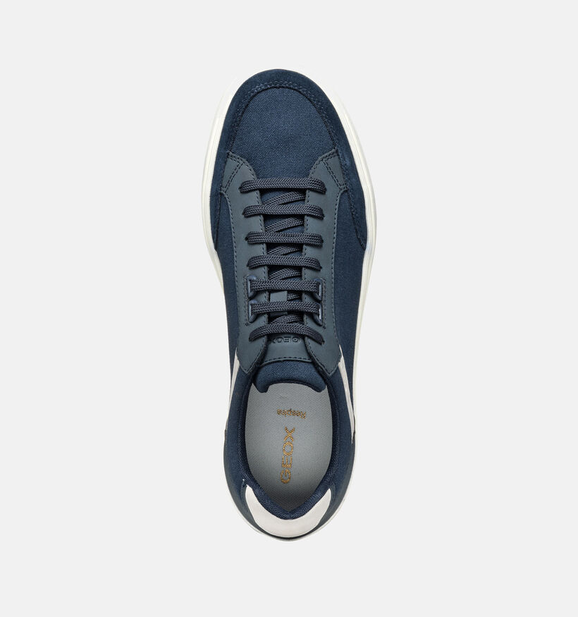 Geox Baltmoore Blauwe Veterschoenen voor heren (351630) - geschikt voor steunzolen