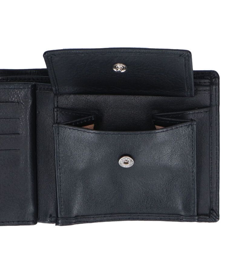 Euro-Leather Portefeuille en Noir pour hommes (333035)