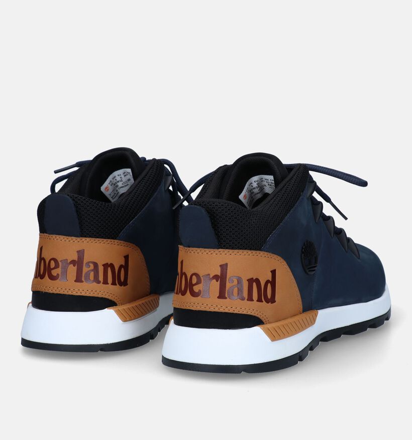 Timberland Sprint Trekker Mid Blauwe Bottines voor heren (328634) - geschikt voor steunzolen