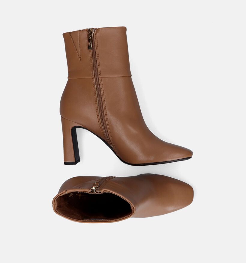 Tamaris Bottines à talons en Camel pour femmes (317342)