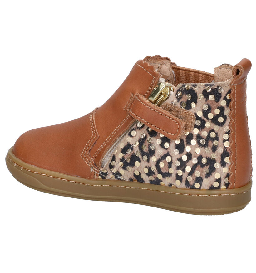 Shoo Pom Bouba Chaussures hautes en Cognac en cuir (279322)