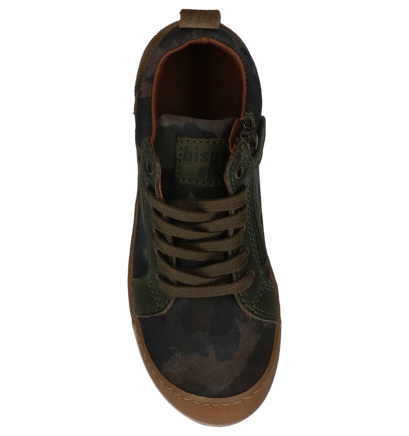 Bisgaard Chaussures hautes en Vert foncé en cuir (235997)