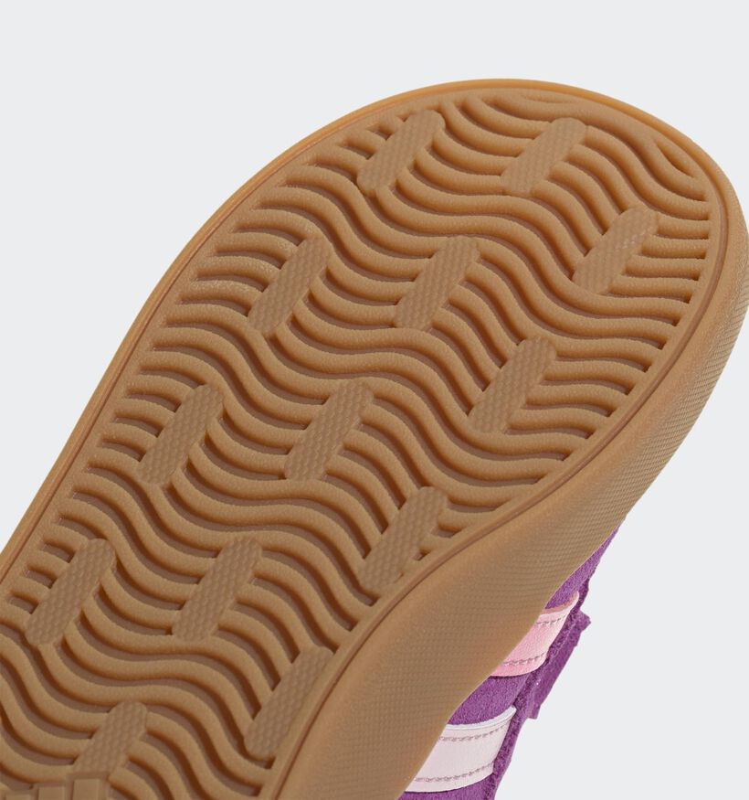 adidas Court 3.0 Paarse Sneakers voor meisjes (350137)
