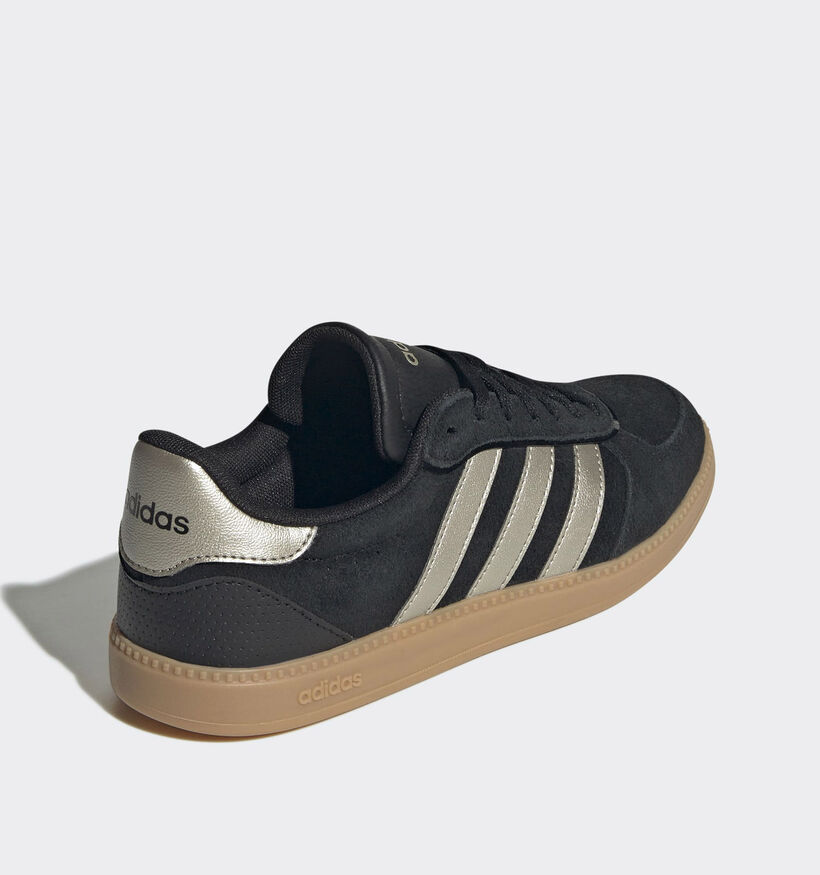 adidas Breaknet Sleek Zwarte/Gouden Sneakers voor dames (365381) - geschikt voor steunzolen