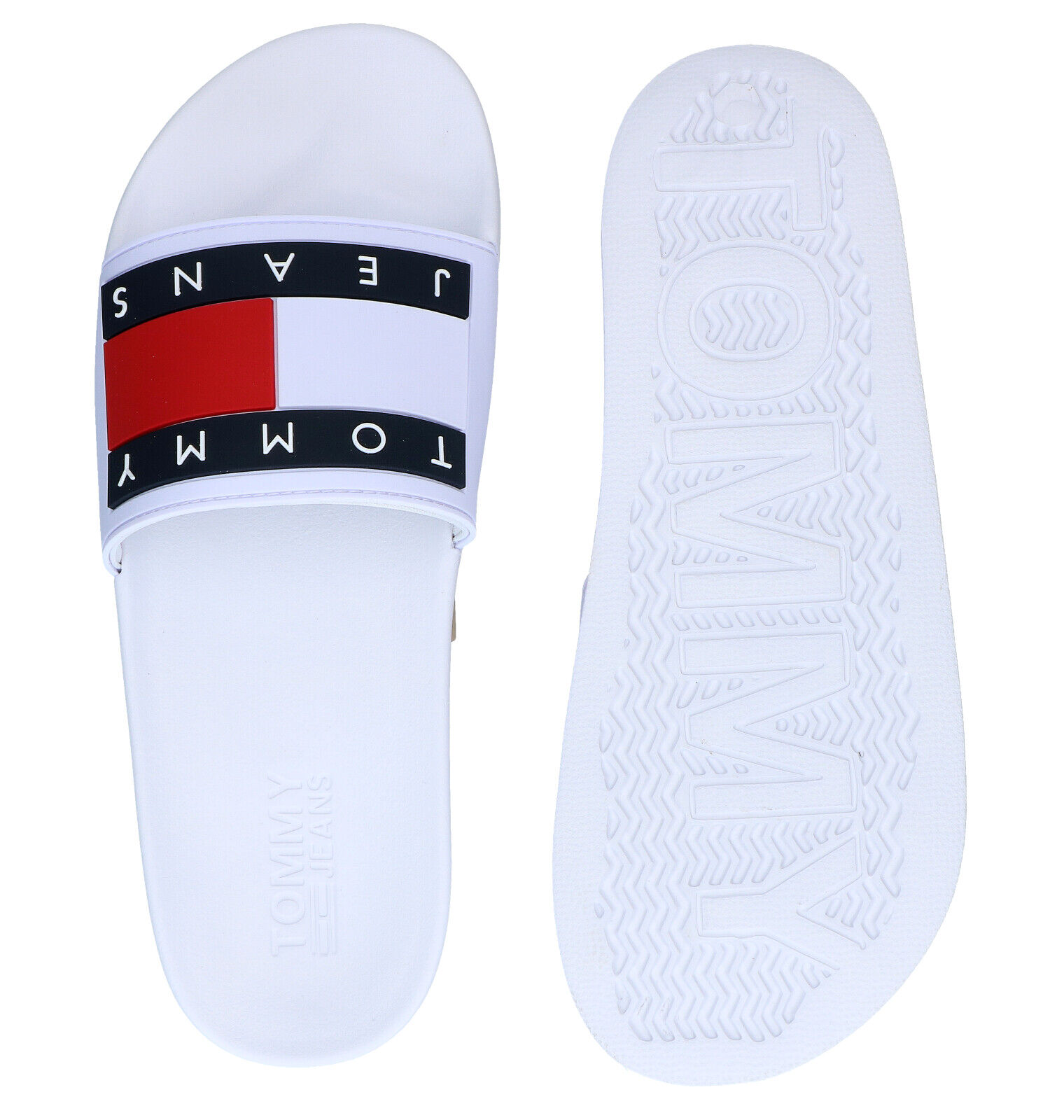 Witte slippers heren on sale
