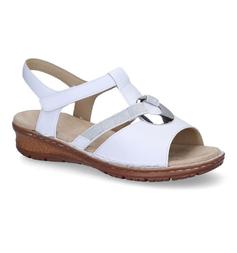 Ara Hawaii Witte Sandalen in leer (307676)