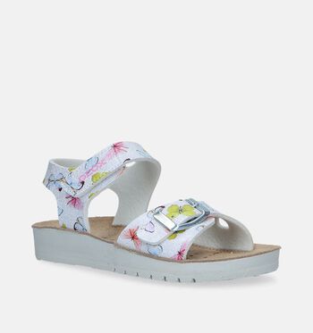 Geox Respira Sandalen Wit/Roze/Rose gold/Zilver