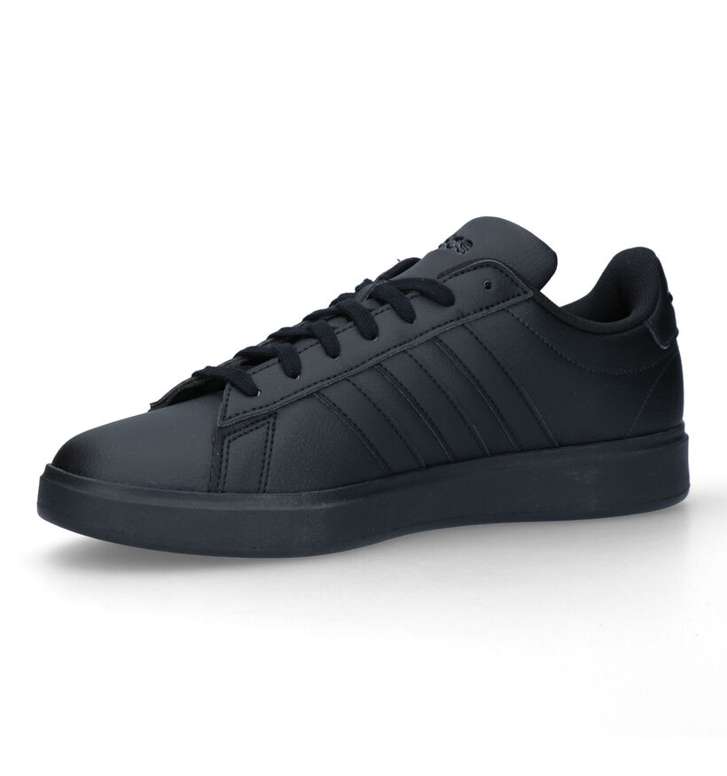 adidas Grand Court 2.0 Baskets en Blanc pour hommes, garçons (350086) - pour semelles orthopédiques