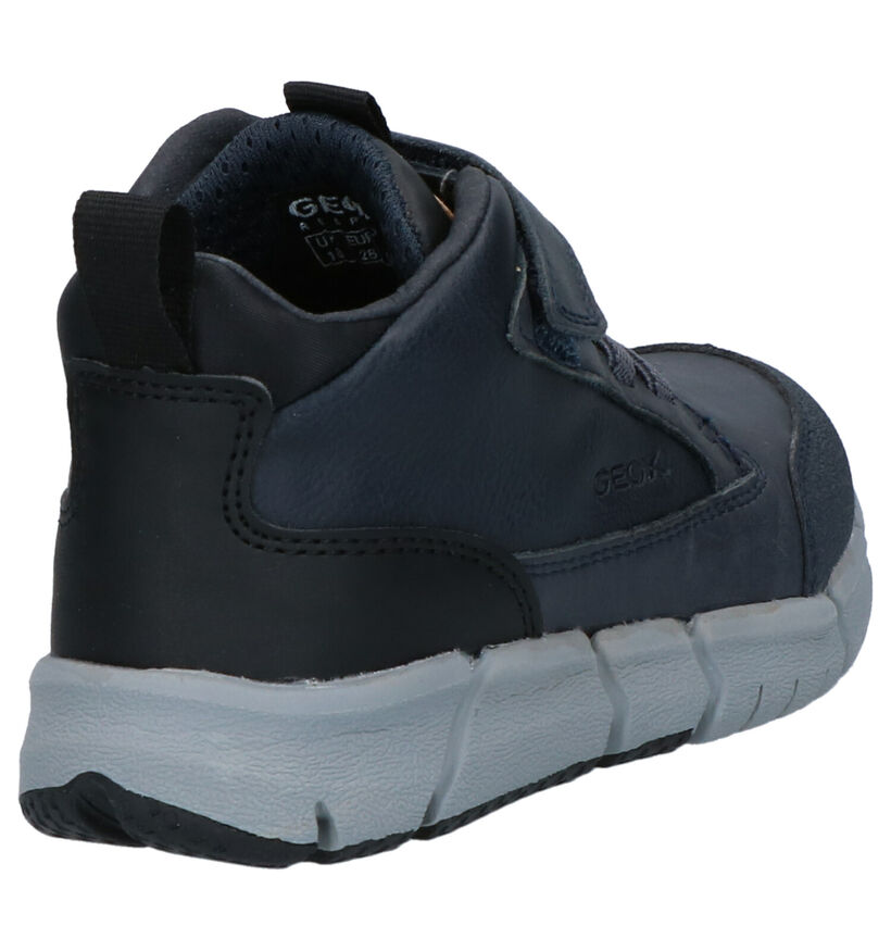 Geox Chaussures hautes en Bleu foncé en cuir (254534)