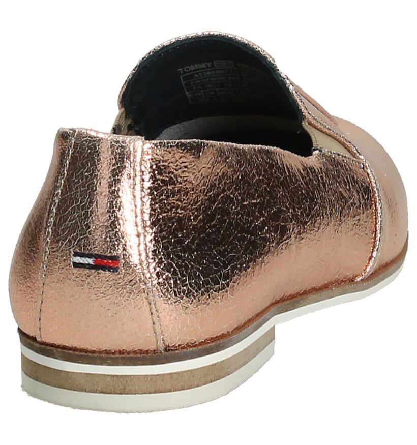 Tommy Hilfiger Abby Rose Gold Loafers, , pdp