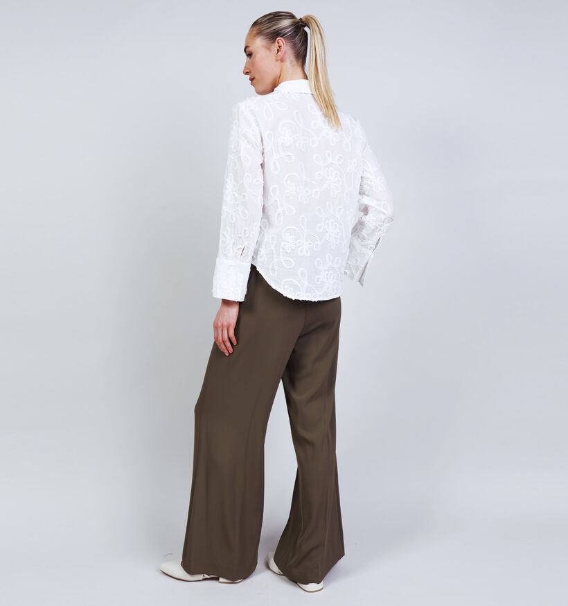 Minus Elva Witte Hemd voor dames (371807)