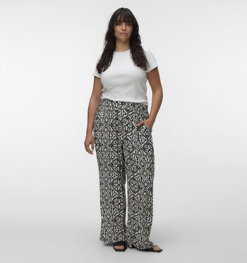 Vero Moda Curve Broeken Zwart