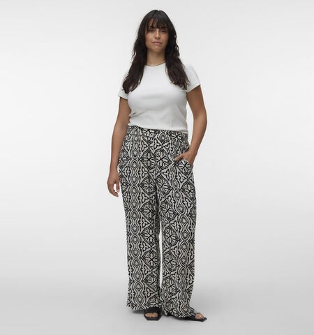 Vero Moda Curve Broeken Zwart