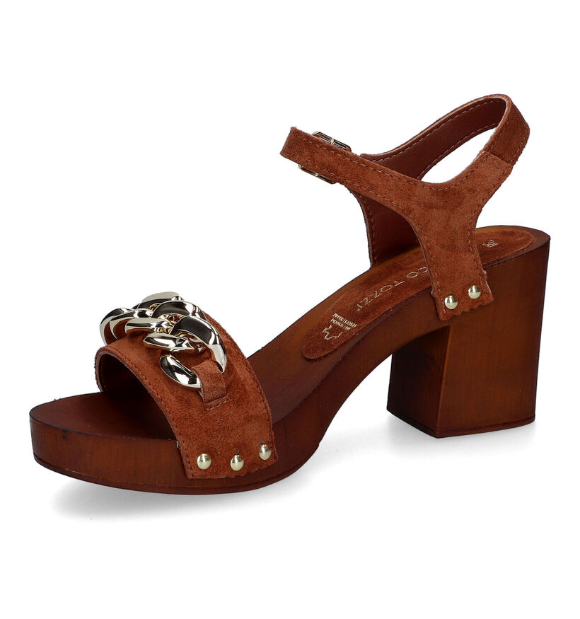 Marco Tozzi Cognac Sandalen voor dames (307637)