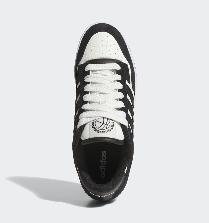 adidas Rapid Court LOW Zwarte Sneakers voor heren, jongens (348972)