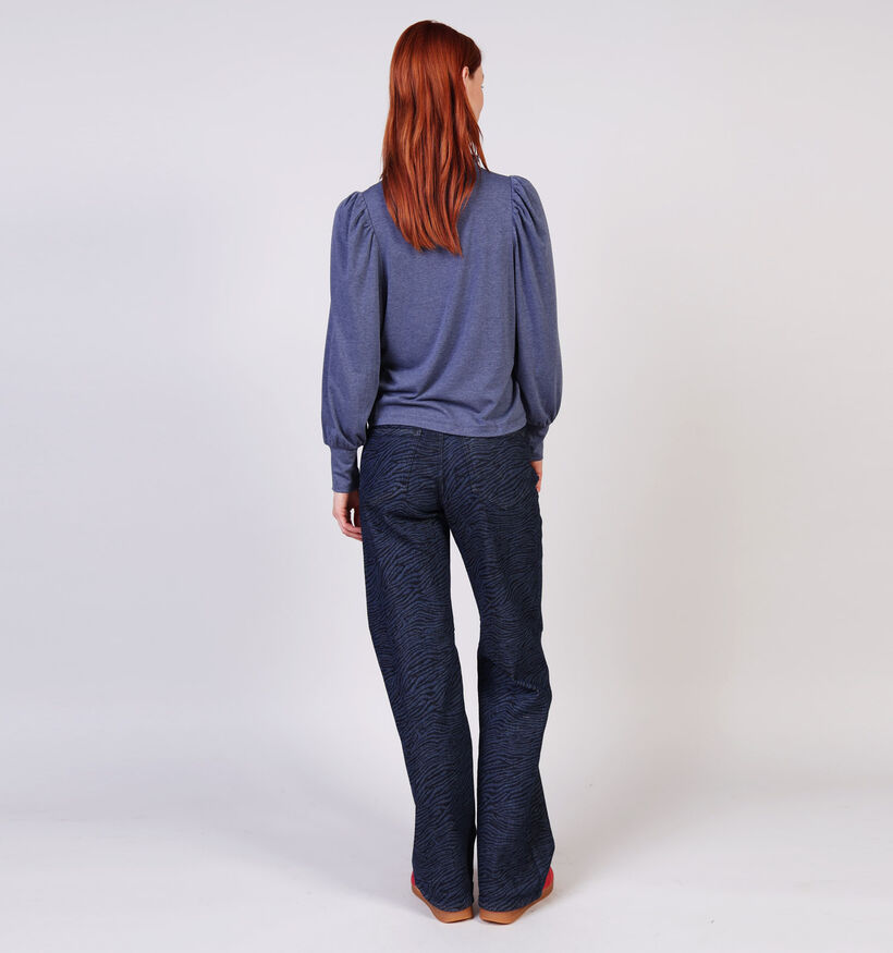Rue Mazarine Pulls en Bleu pour femmes (365477)