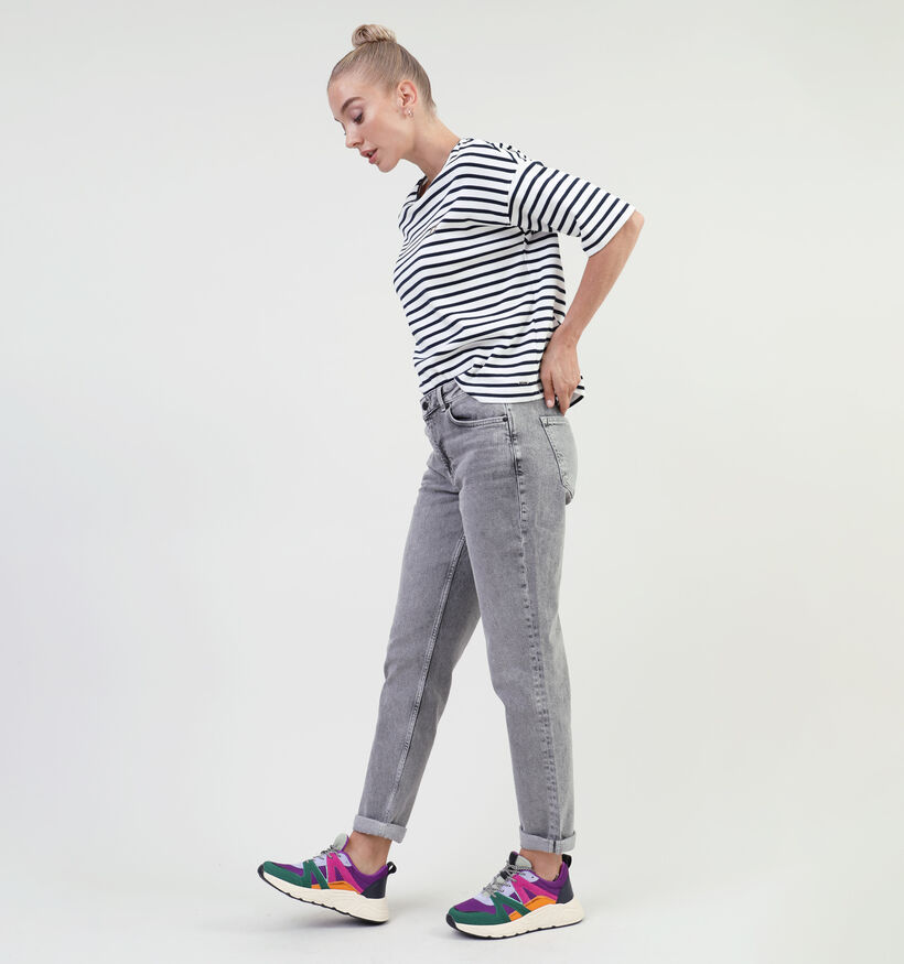 comma casual identity Grijze Slim fit jeans voor dames (334814)