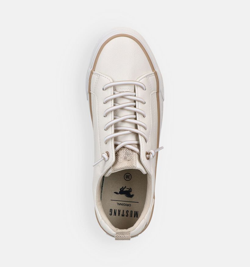 Mustang Slip-ons Witte Sneakers voor dames (372102)
