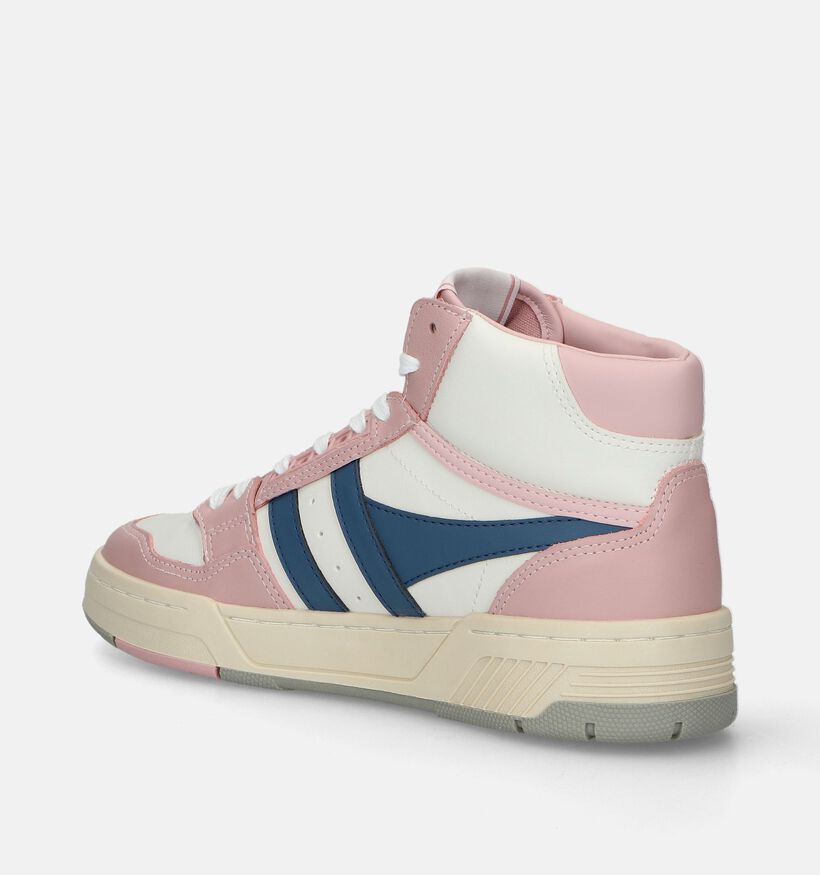 Gola Challenge High Baskets en Blanc pour femmes (328597) - pour semelles orthopédiques