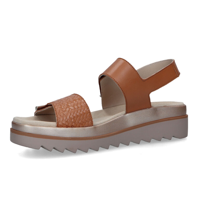 Mephisto Dominica Sandales avec talon compensé en Blanc pour femmes (354278)