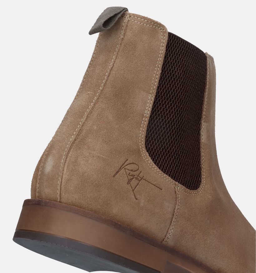 Bullboxer Taupe Chelsea Boots voor heren (332305)