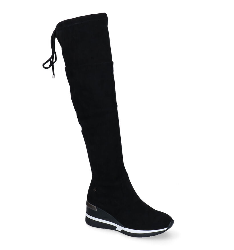 Xti Bottes hautes en Noir pour femmes (300228)