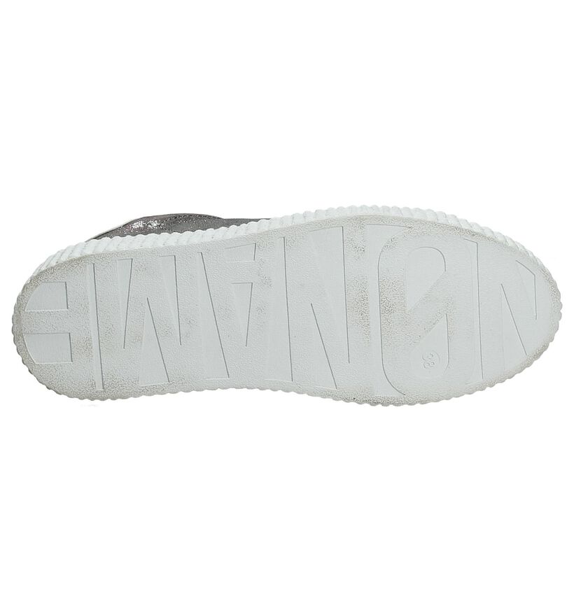 Zilveren Metallic Creeper Sneaker No Name, , pdp