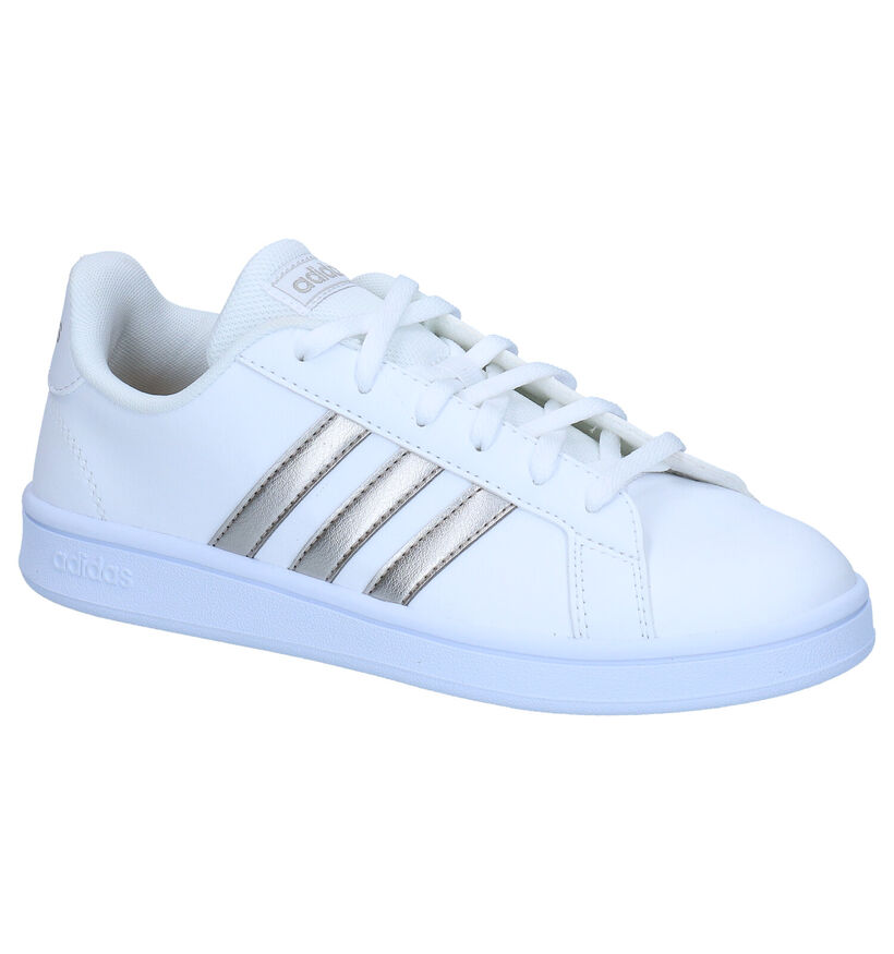 adidas Grand Court Base Witte Sneakers voor dames (341438)