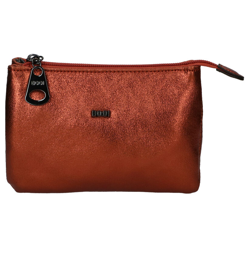 BOO! Brazzle Porte-monnaie zippé en Orange en simili cuir (282576)