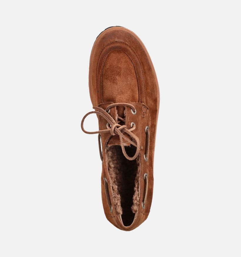 Paul Green Bruine Bootschoenen voor dames (379792)