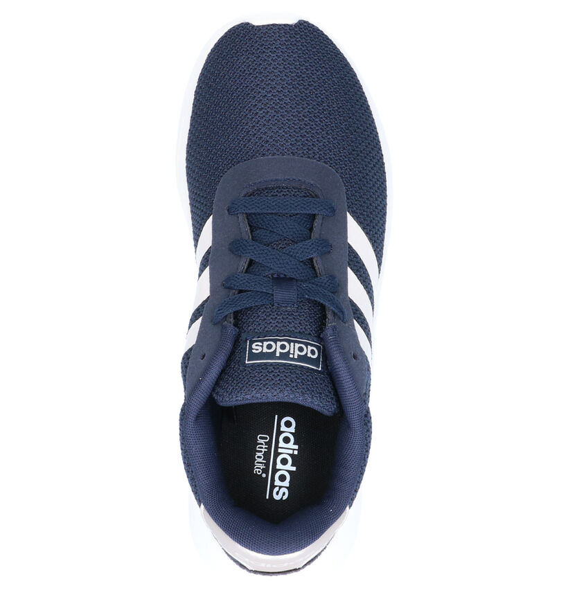 adidas Lite Racer Baskets en Noir pour femmes (290844) - pour semelles orthopédiques