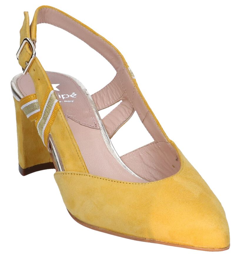 Blauwe Pumps Maripé in daim (248841)