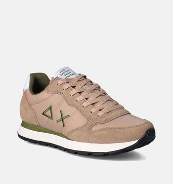 Sun68 Sneakers Beige/Dark Avio/Navy Blue/Military Green/Light Grey