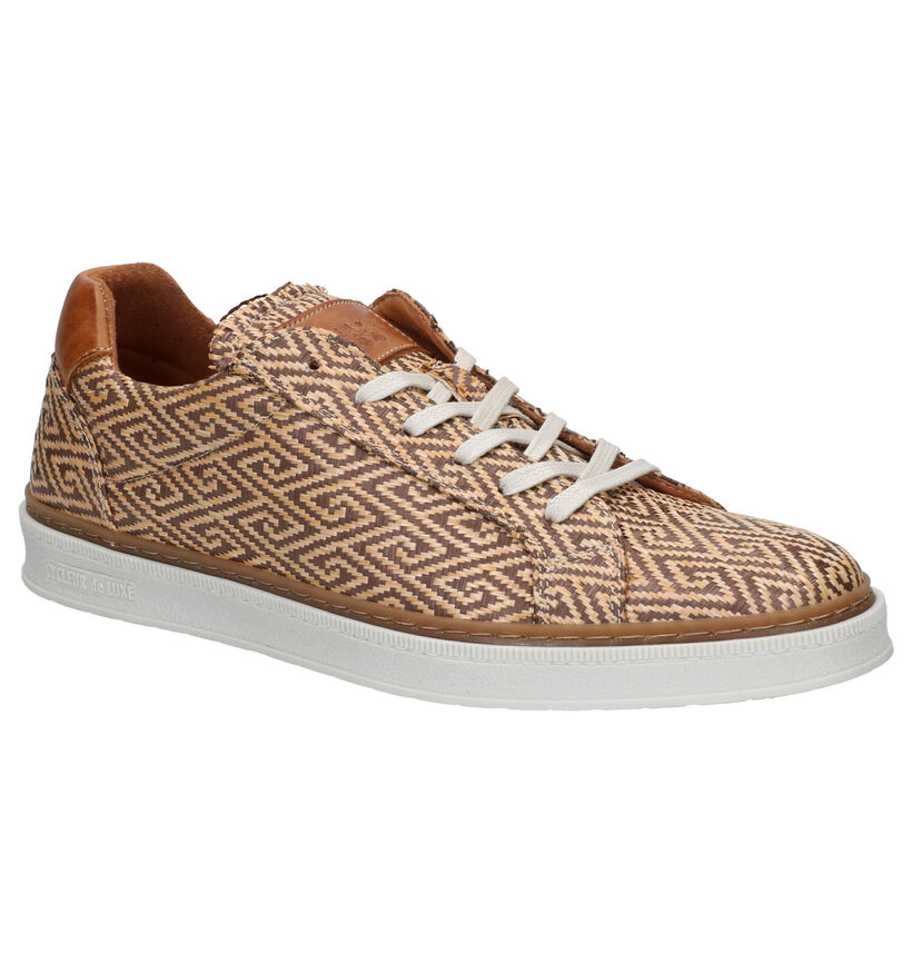Cycleur de Luxe Beaumont Bruine Veterschoenen in kunststof (272409)