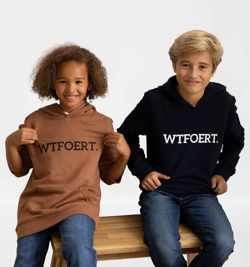 Foert Sweater Unisexe en Brun (289651)