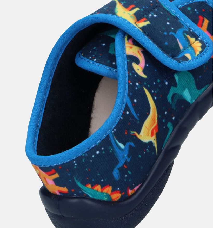Milo & Mila Pantoufles fermées en Bleu pour garçons (348659)