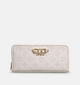 Guess Stone Logo Ecru Ritsportemonnee voor dames (372411)