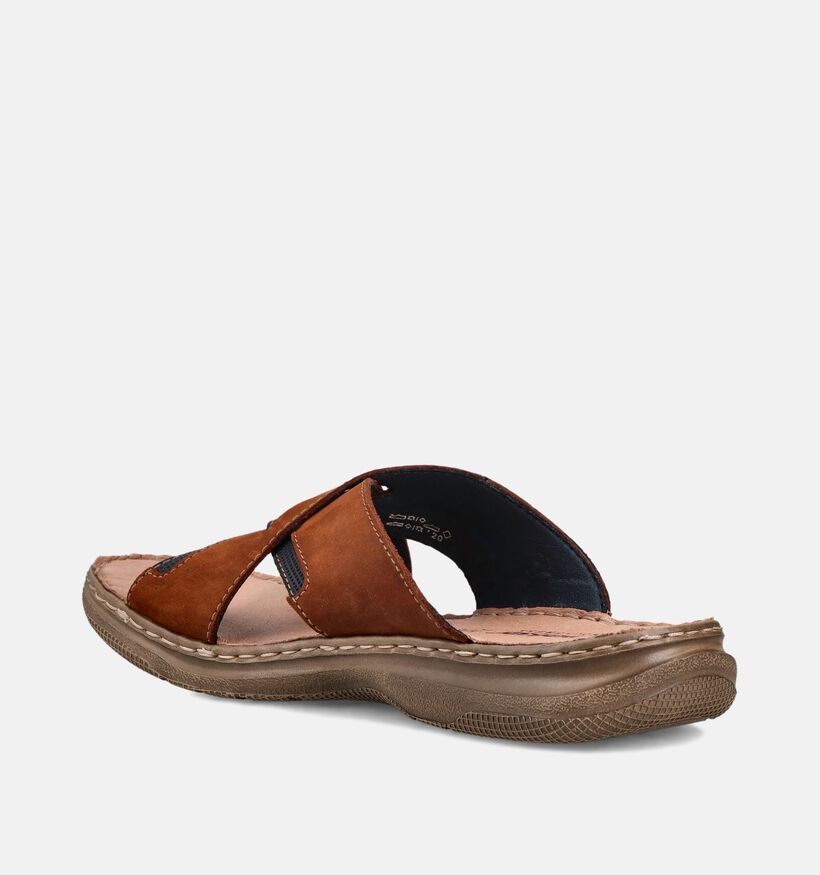 Rieker Bruine Slippers voor heren (370500)