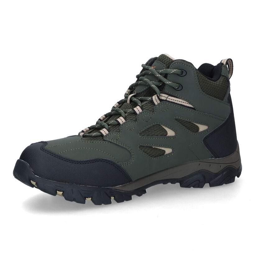 Regatta Holcombe Chaussures de randonnée en Vert kaki pour hommes (331962) - pour semelles orthopédiques
