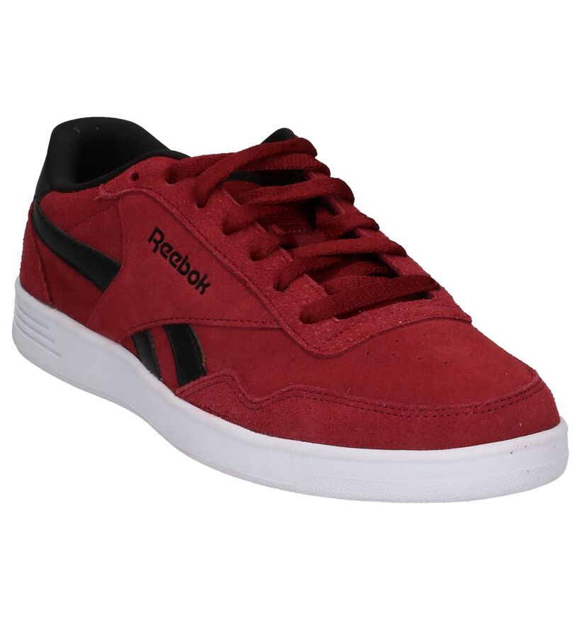 Reebok Royal Techqu Bordeaux Sneakers in stof (221716)