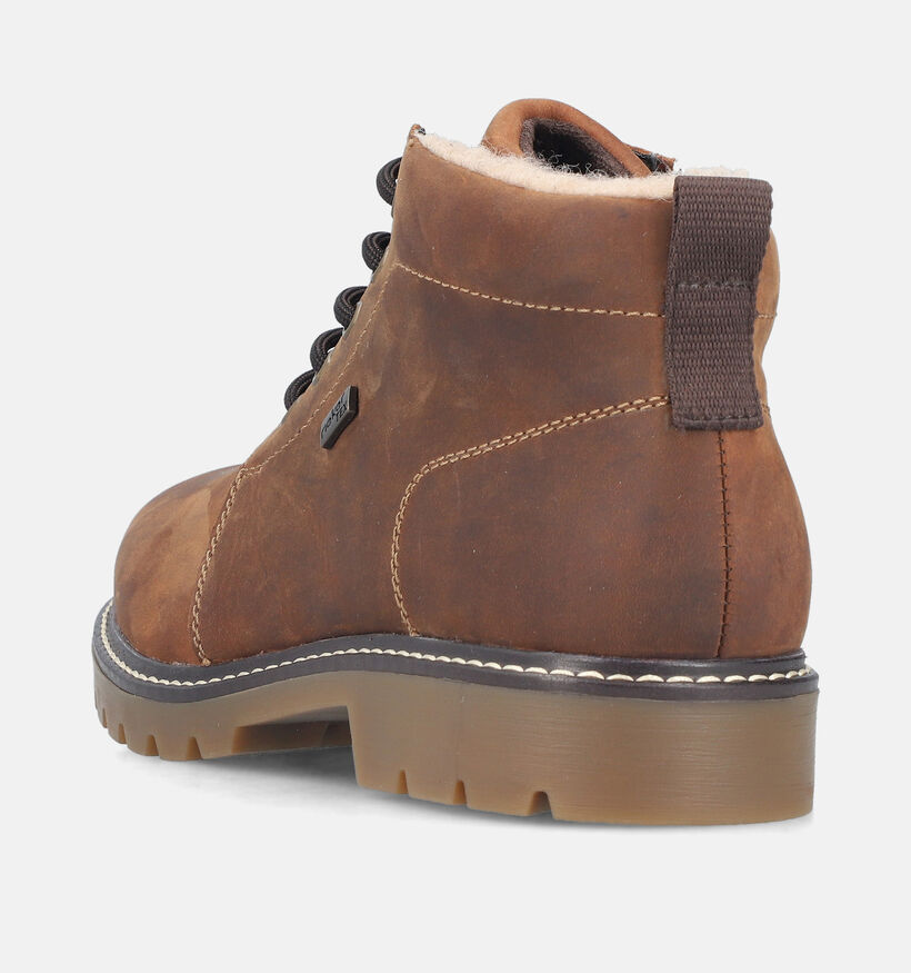 Rieker Boots &agrave; lacets en Marron pour hommes (379839)
