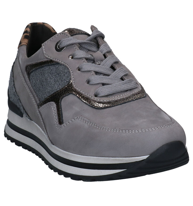 Gabor OptiFit Chaussures à lacets en Gris en nubuck (297429)