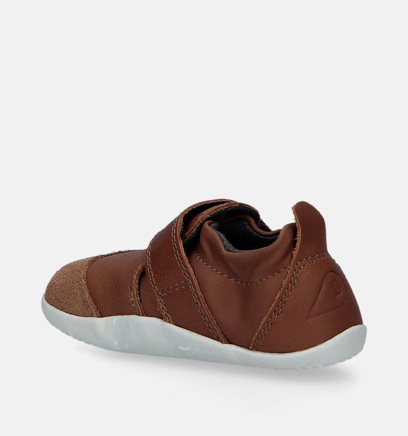 Bobux Marvel Chaussons pour bébé en Cognac pour filles, garçons (325321)