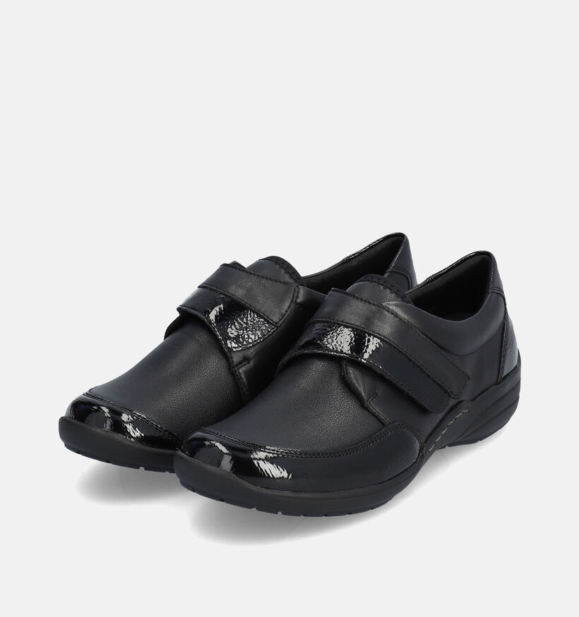 Remonte Zwarte Velcroschoenen voor dames (344441) - geschikt voor steunzolen