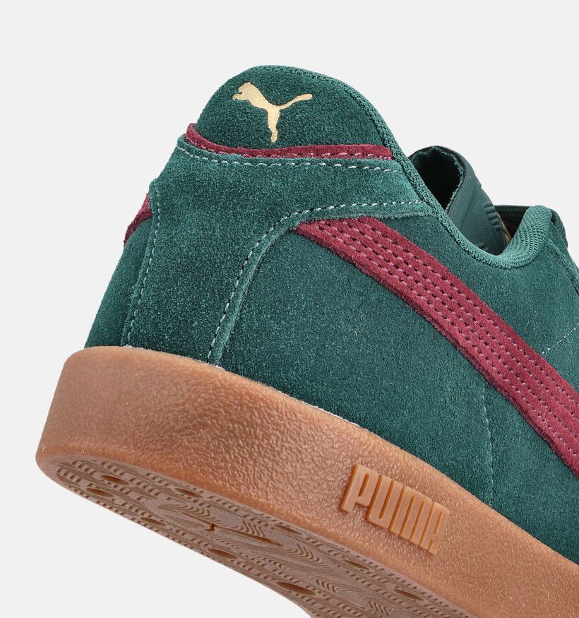 Puma Club II Era Baskets en Vert pour hommes (359106) - pour semelles orthopédiques