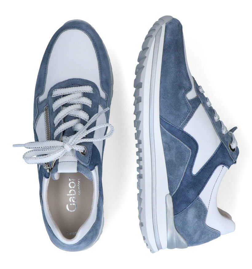 Gabor OptiFit Chaussures à lacets en Bleu (306215)