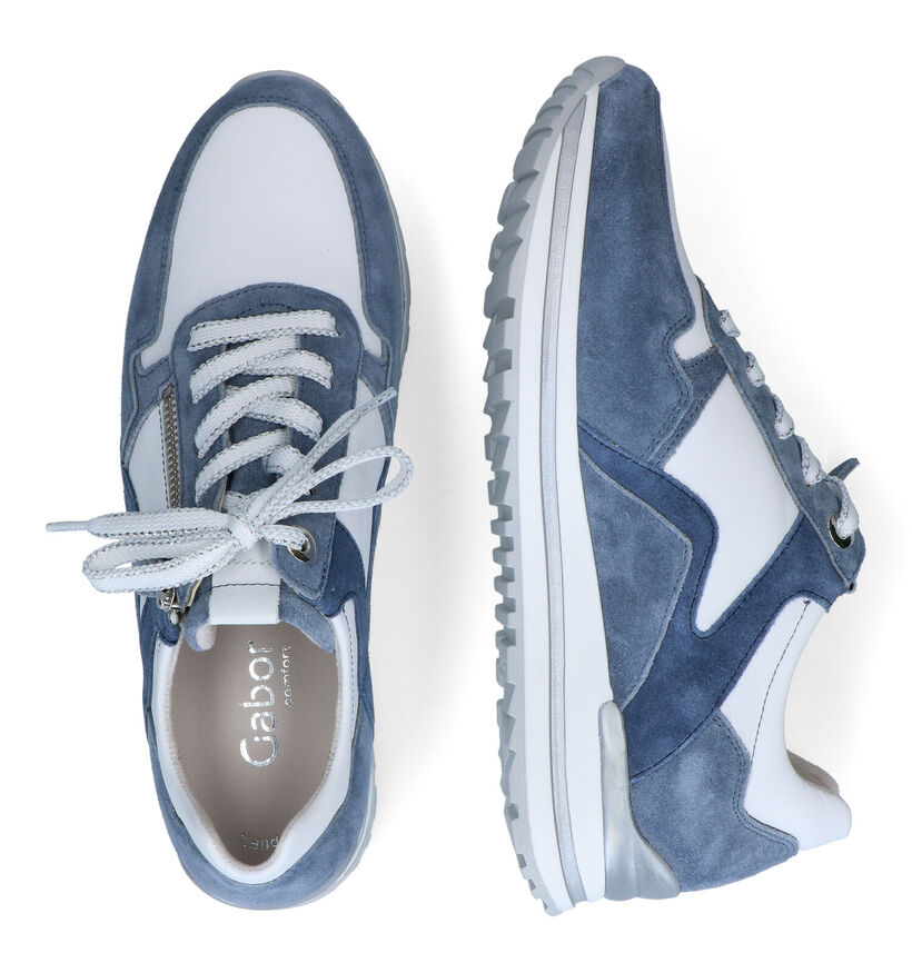 Gabor OptiFit Blauwe Veterschoenen (306215)