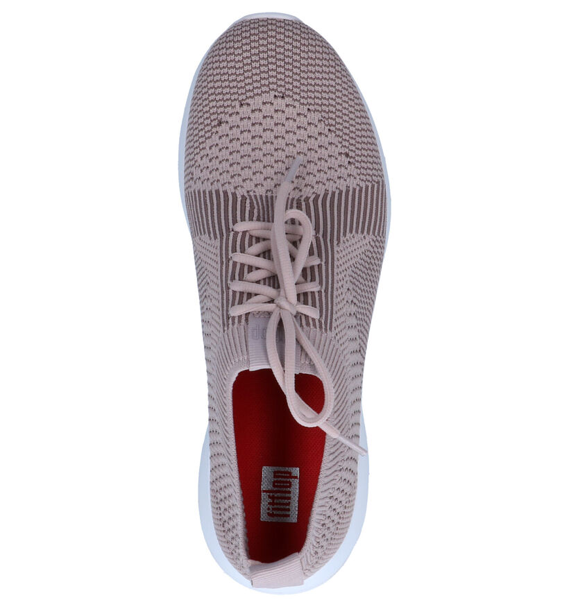 FitFlop Ursula Zwarte Slip-on Sneakers in stof (252173)