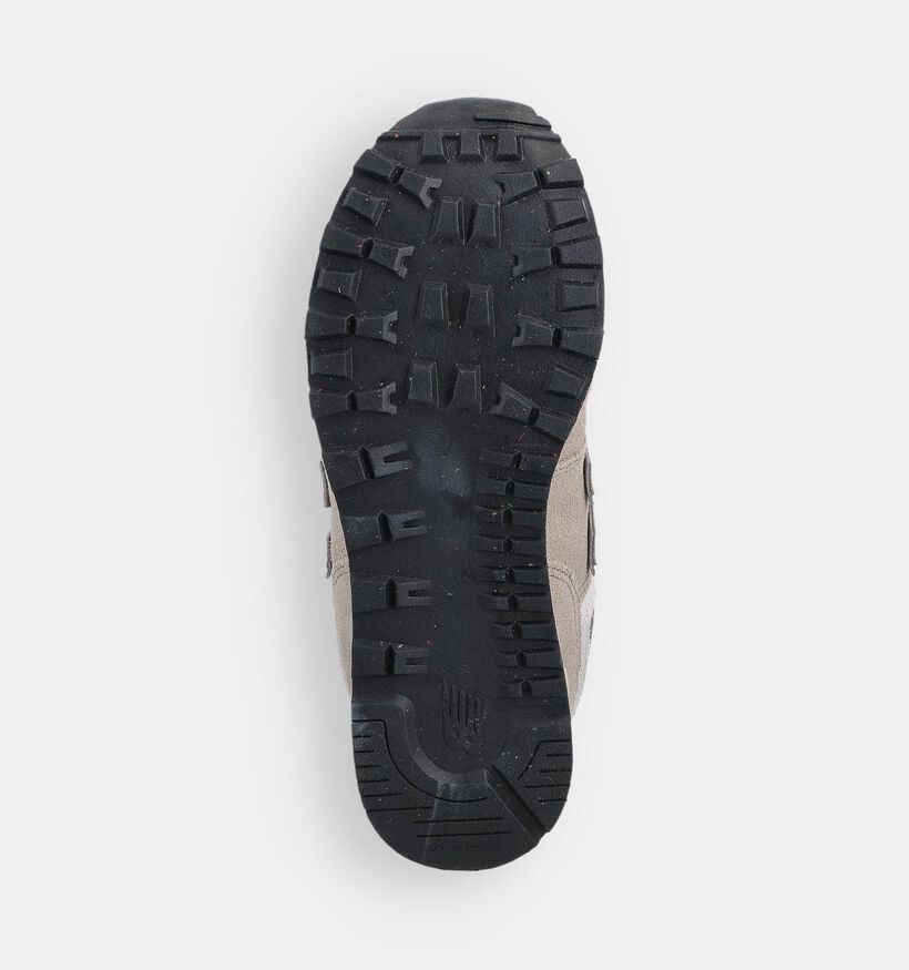 New Balance Baskets basses en Gris New Balance Baskets basses en Gris pour filles, garçons (358674) - pour semelles orthopédiques