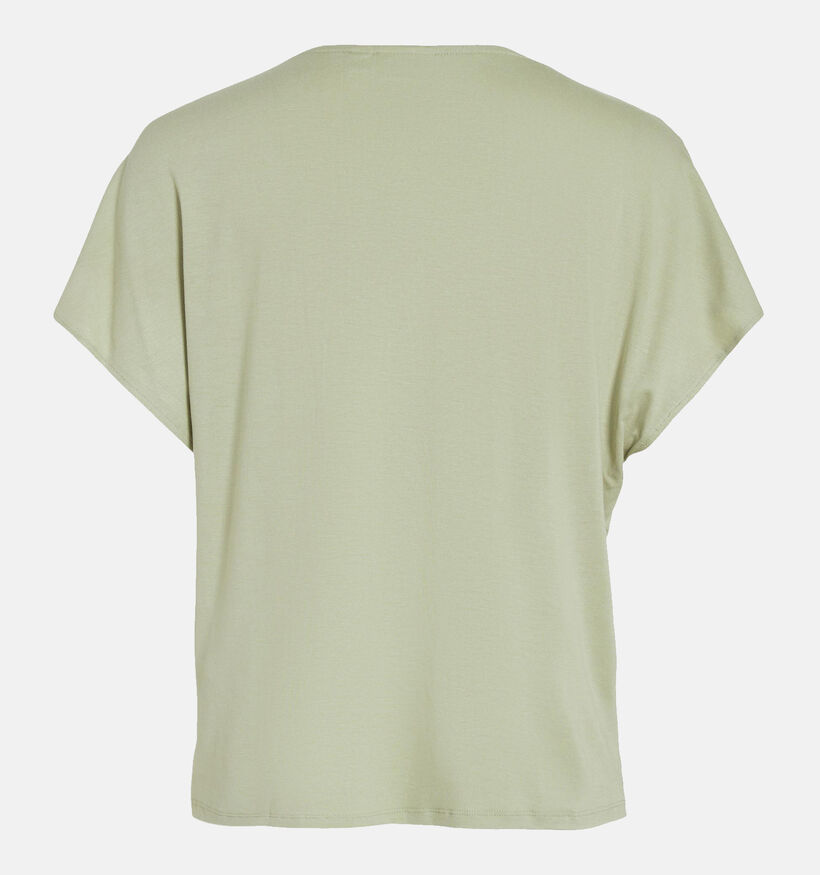 Vila Ellette Beige Satijnen blouse voor dames (344280)